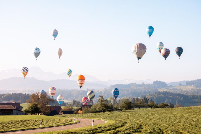 Schweizermeisterschaft Heissluftballonfahren