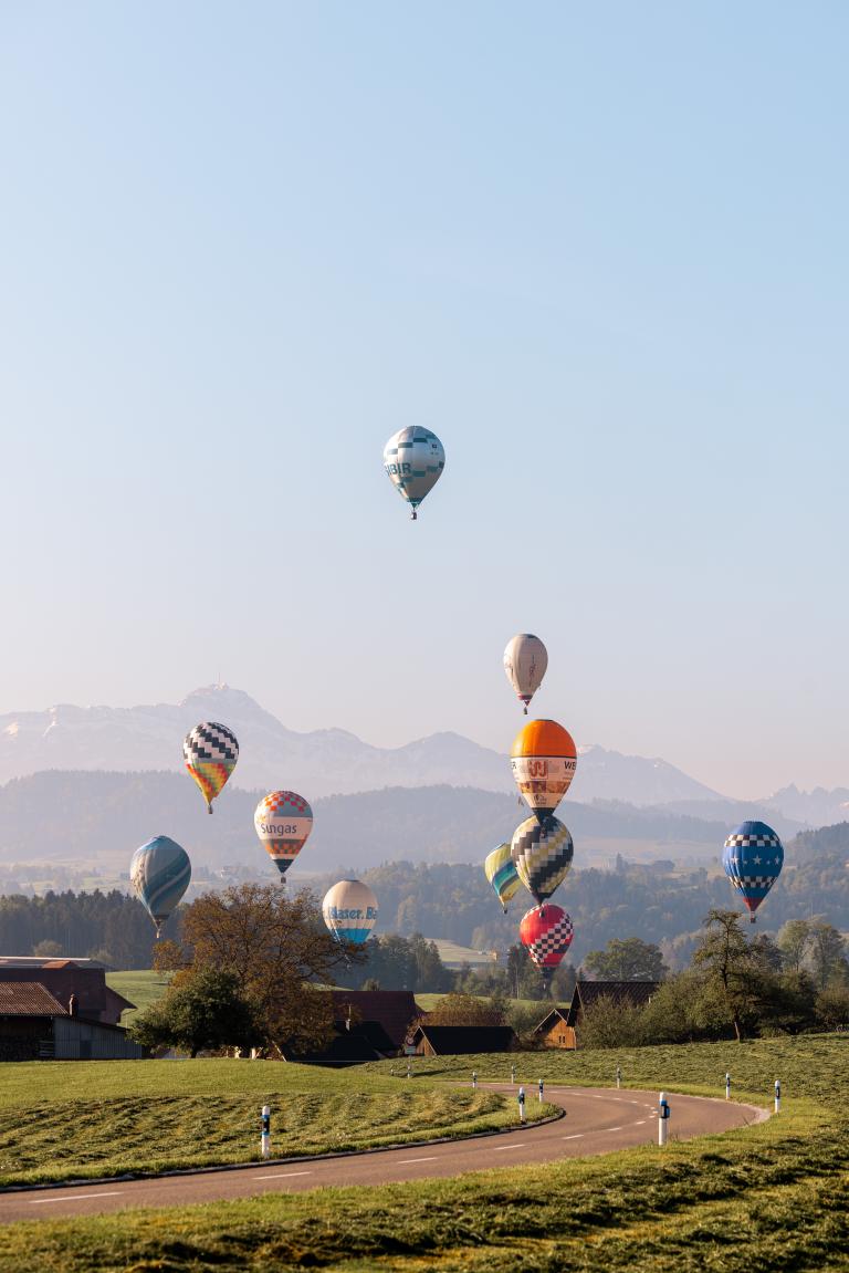 Schweizermeisterschaft Heissluftballonfahren